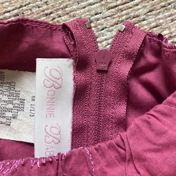 Sparkly Fuchsia  dress from Bonnie Baby - Picture 3 of 3